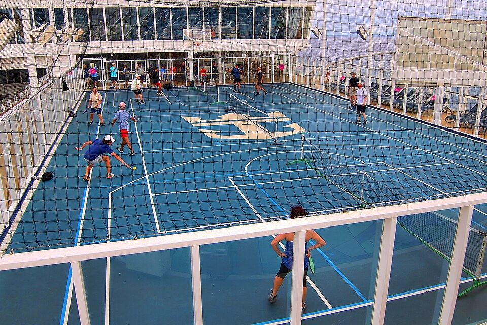 Pickleball players in the Pacific Northwest